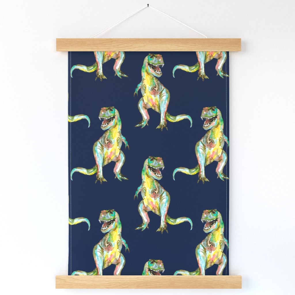 Dino trex dark blue