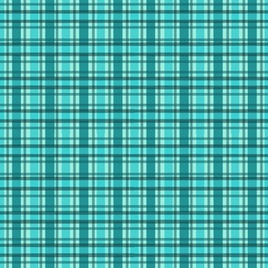 Blue plaid