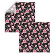 Medium Scale Kiss My Ass Funny Adult Humor Sweary Pink Floral