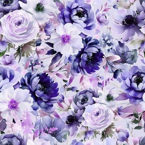 Purple Mix Flowers
