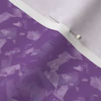 Lilac crystal shards