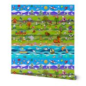 SPOONFLOWER World Play Mat