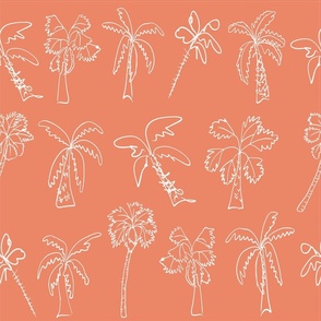 Palm Tree Sketch Mango 