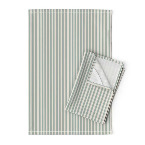 Mini Stripe variegated in Sage