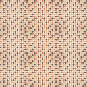 Retro polka dots - small
