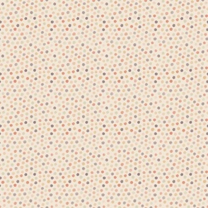 Light watercolor polka dots - small 