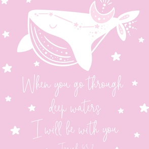 27x36 whale PINK