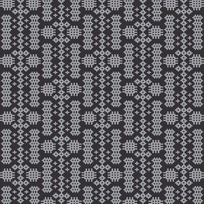 Welsh brethyn blanket black