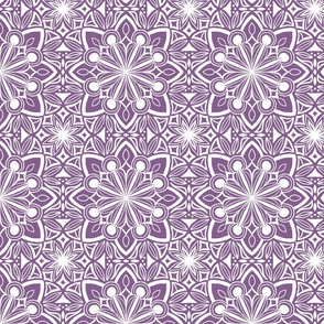 Mandala magic - purple