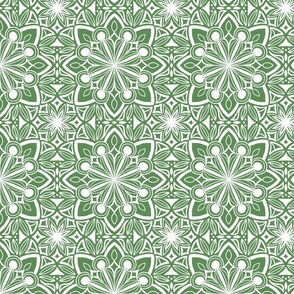 Mandala magic - green