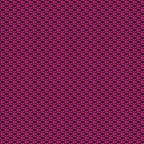 Abstract Polka Dots Pink Black