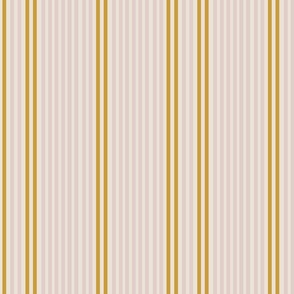 Goldenrod & Pink_Mini_Stripe