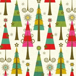 Striped Christmas Trees