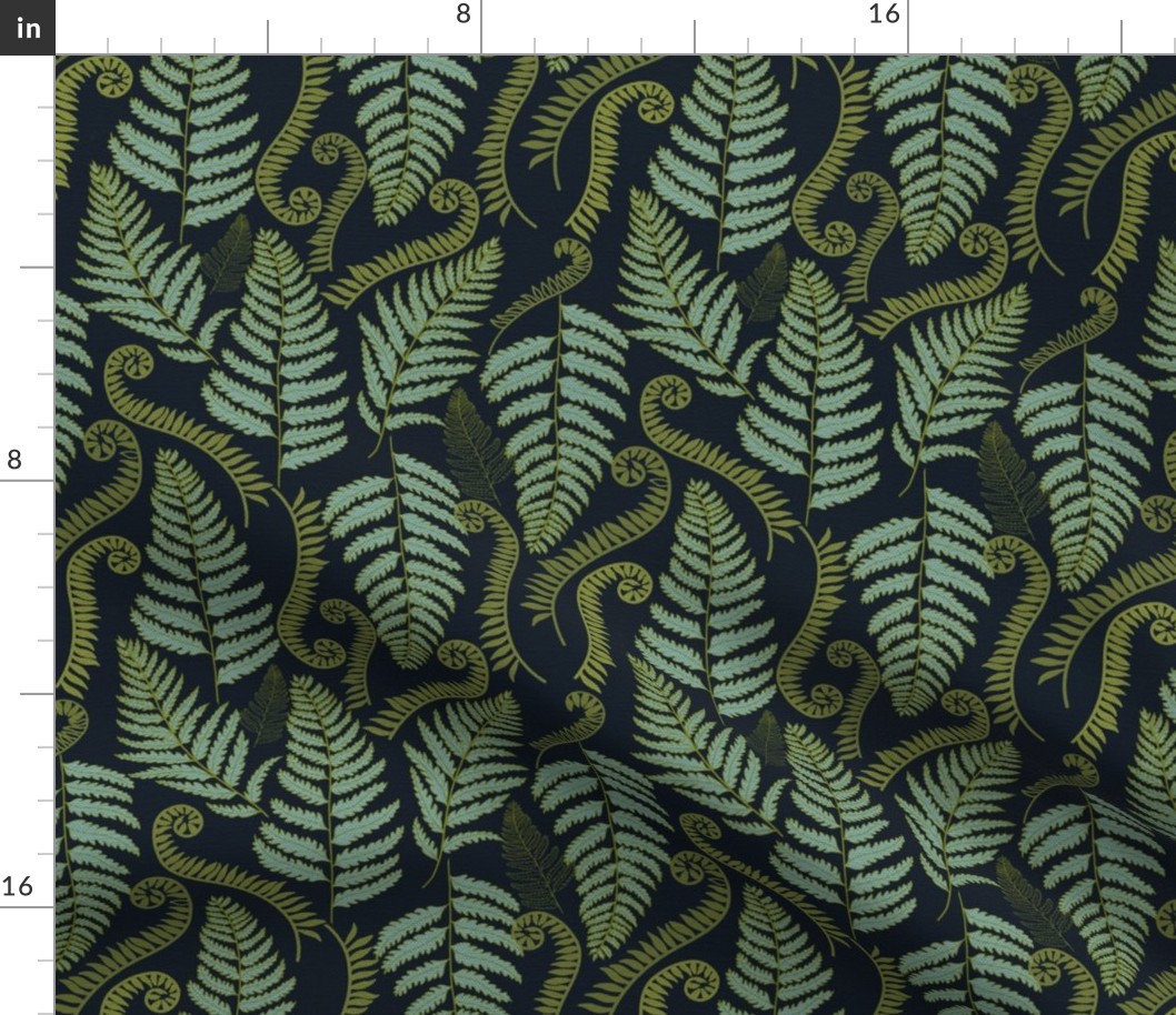 Hapuu Fern textured small