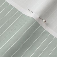 Chalky Pin Stripes - Sea Salt SMALL SCALE