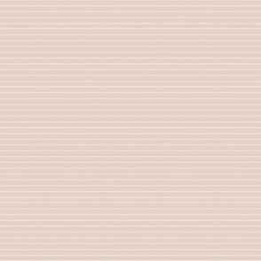 Chalky Pin Stripes - Blush Rose SMALL SCALE