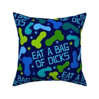 Large Scale Eat a Bag of Dicks Funny Adult Sweary Humor