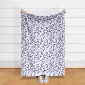 Amethyst magic rainbows with florals - watercolor whimsical pattern for modern nursery a371-6