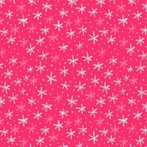 Doodle Stars in Pink