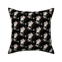 Dark moody floral roses subdued xxsmall