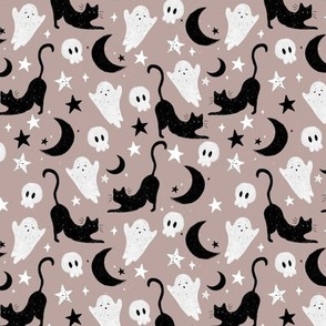 small halloween cats and ghosts 44-1