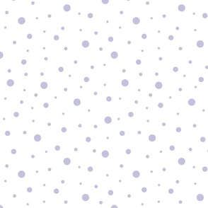 spots in pastel lavender 100