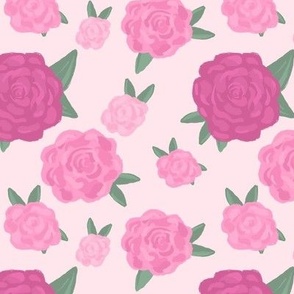 Blooming English Roses- Rose