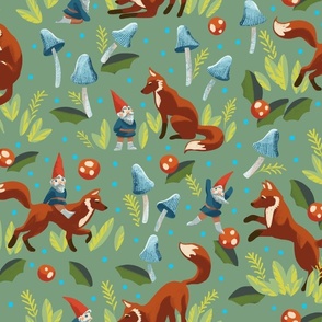Gnomes and Foxes Woodland Fun