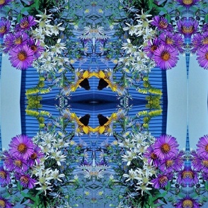 MAINE WILDFOWERS BLUE MIRROR