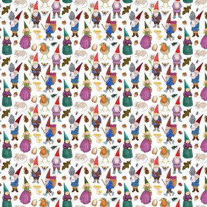 Forest Gnomes Tiny Print