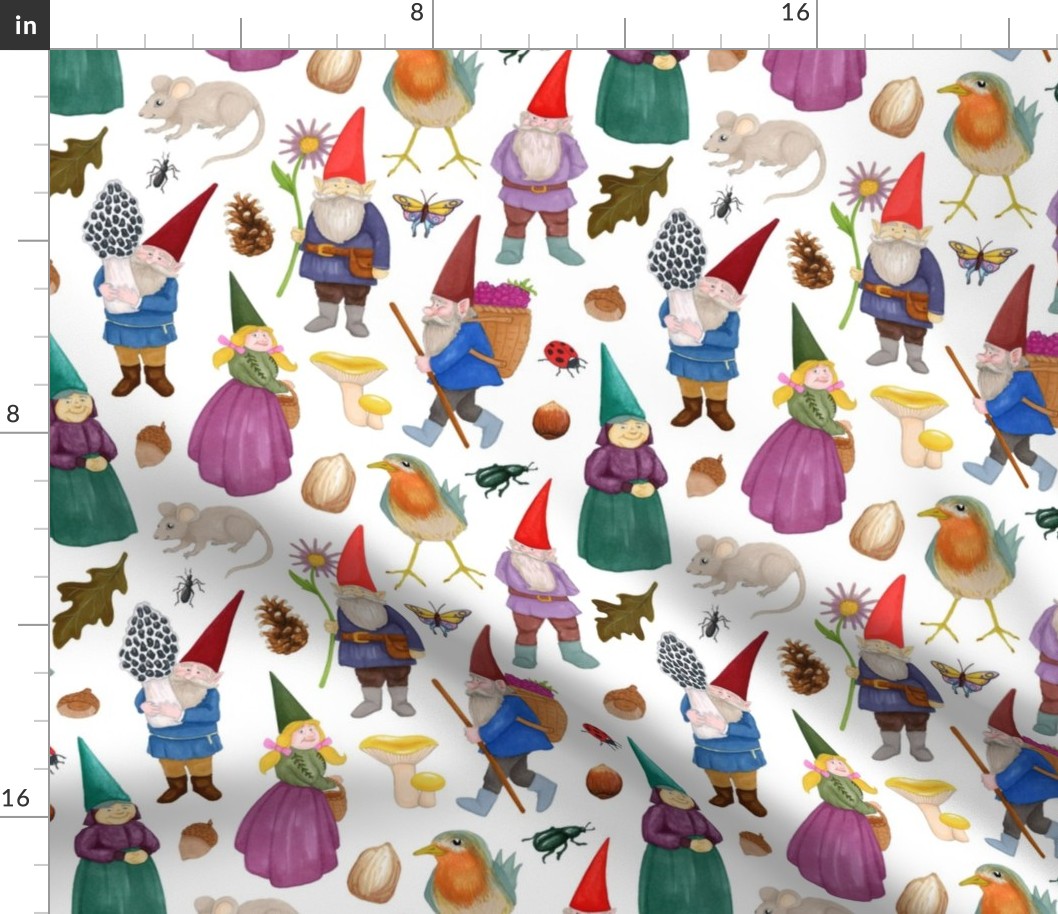 Forest Gnomes Small Print