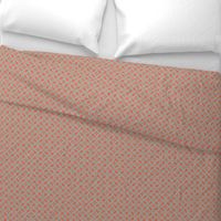 Starburst - Midcentury Modern Geometric Sage Green Dark Pink  Regular Scale