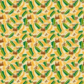 Banana Gnomes- Yellow Green- Small Scale