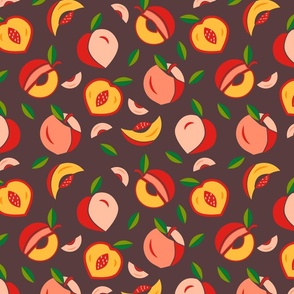 S- Peach-less// MCM Peaches- Cherry Chocolate- Regular Scale
