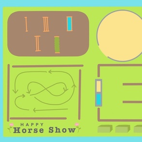 Fat Quarter Happy Horse Show Play Set