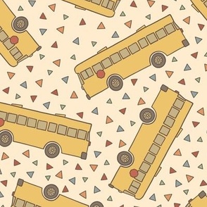 School Buses & Triangles (Large Scale)