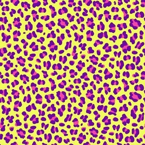 Mini Scale - Yellow, Purple and Pink Leopard