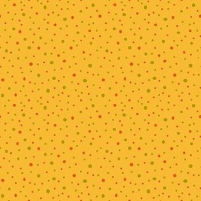 Autumn Colours Dots Small Butter Yellow