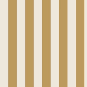 Samantha - 4 inch Stripe - Java and Cream - #14 - #BC9A5E