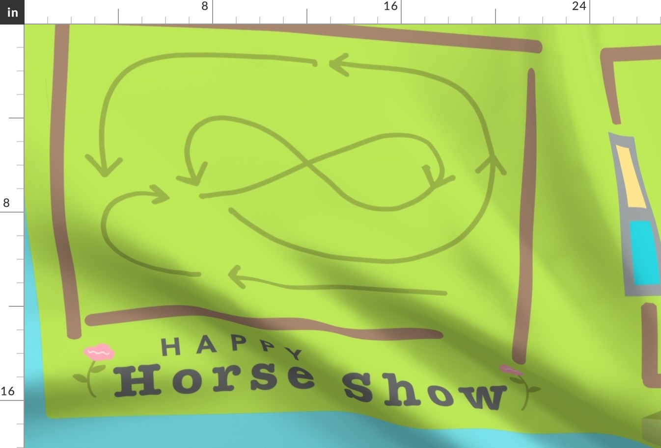 1 Yard Happy Horse Show Playset- Updated