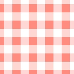 Strawberry gingham 4 inch