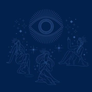 Celestial Eye - Sapphire Blue