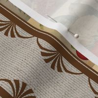 PRODUCE SCALLOP STRIPE - HOBBS JUNCTION COLLECTION (FADED TAUPE)