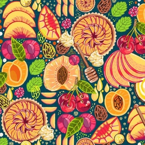 Summer Fruit Tarts