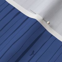 summer whale tail stripes - for the boys - ocean  and deep blue