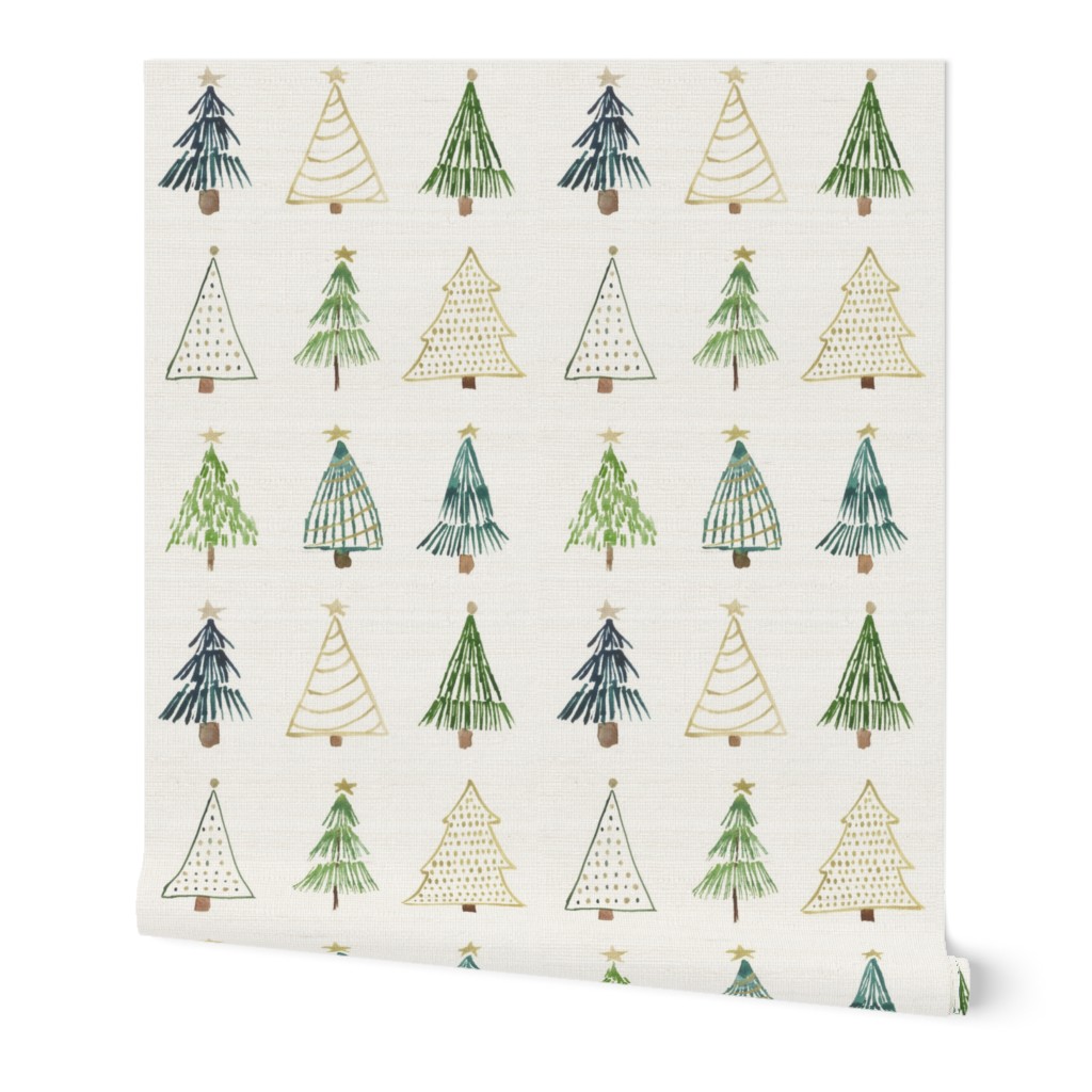 Boho Christmas Trees