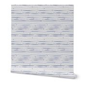 summer whale tail stripes - for the boys - off white and ocean blue