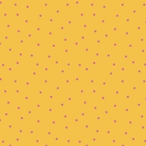 pink dots on yellow -01