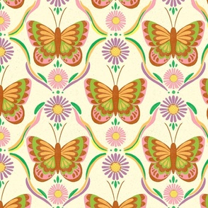 Retro butterflies