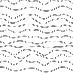 Curved Lines in grey  ©designsbyroochita
